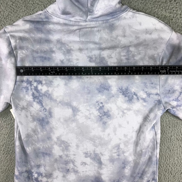 Old Navy Tie Dye Hoodie Men Medium Fleece Sweatshirt Pullover Casual Preppy NWT - Picture 9 of 14